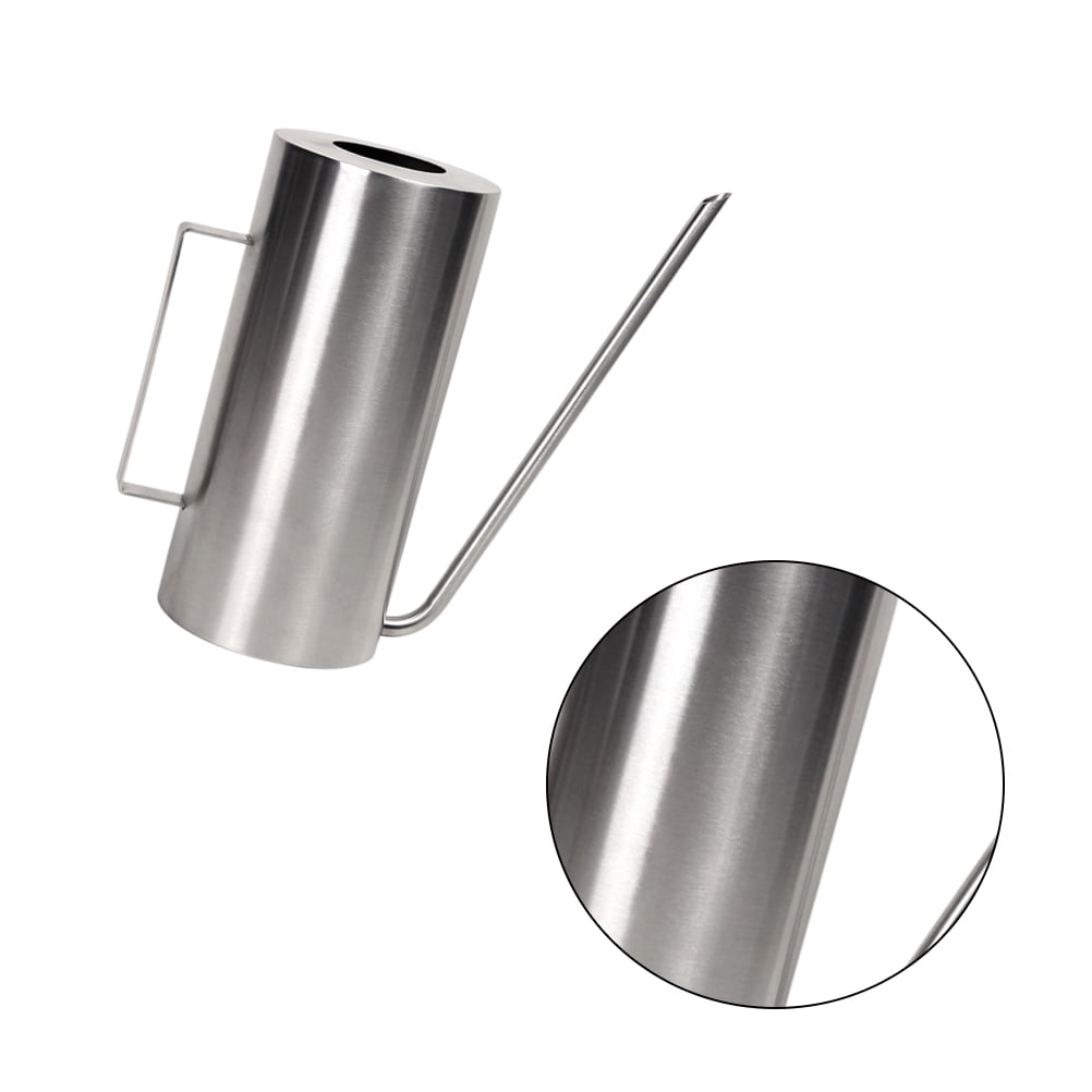 HOOWIFFY Gardening Watering Can for Potted Plants Home 1PC 11.8x9.4x4.3In Silver