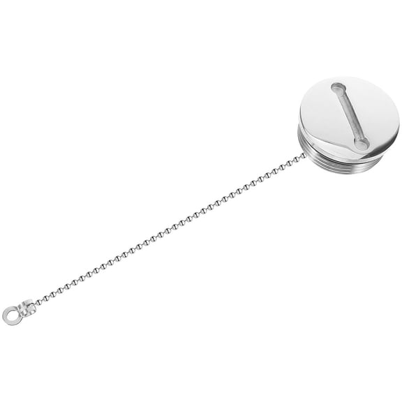HOOWIFFY Durable Stainless Steel Boat Gas Tank Cap Replacement for Marine Use Plated Silver Finish
