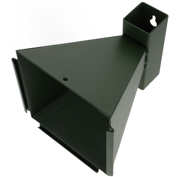 HOOWIFFY Green Steel Target Practice Box with Replaceable Centers for Outdoor Use