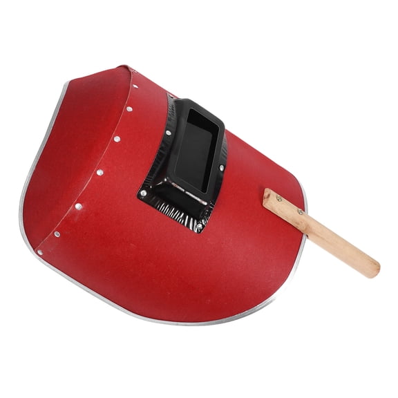 HOOWIFFY Dark Red Welding Shield with High Definition Lens for Advanced Face Protection