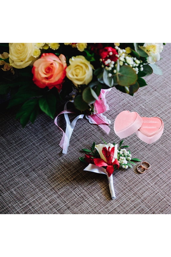 Elegant Holder Box for Couple , Ideal Engagement and Wedding Presentation