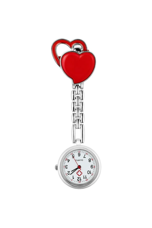 Men's Watch Heart Shaped Red Design Casual Sport Timepiece 1 Pack