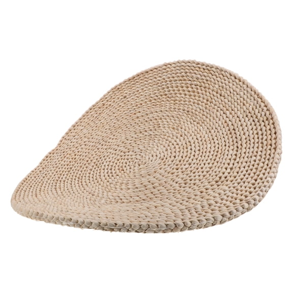 HOOWIFFY Heat Resistant Beige Cornhusk Photo Background Mat for Desktop and Tabletop Decor