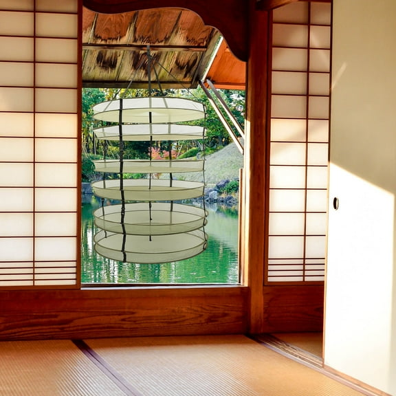 HOOWIFFY Foldable Plant Drying Net with Lightweight Green Steel Frame for Outdoor and Indoor Use