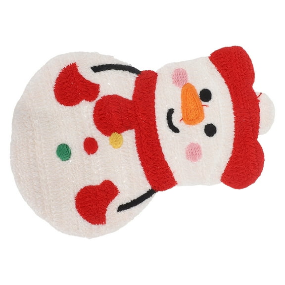 HOOWIFFY Holiday Snowman Embroidered Patch Iron on Applique for Christmas Clothing Repair