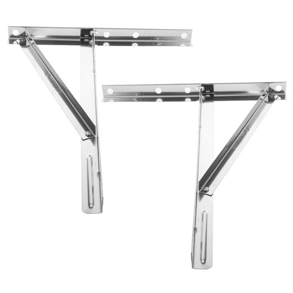 HOOWIFFY Stainless Steel Outdoor Air Conditioner Unit Bracket for Fan Support and Weather Resistant