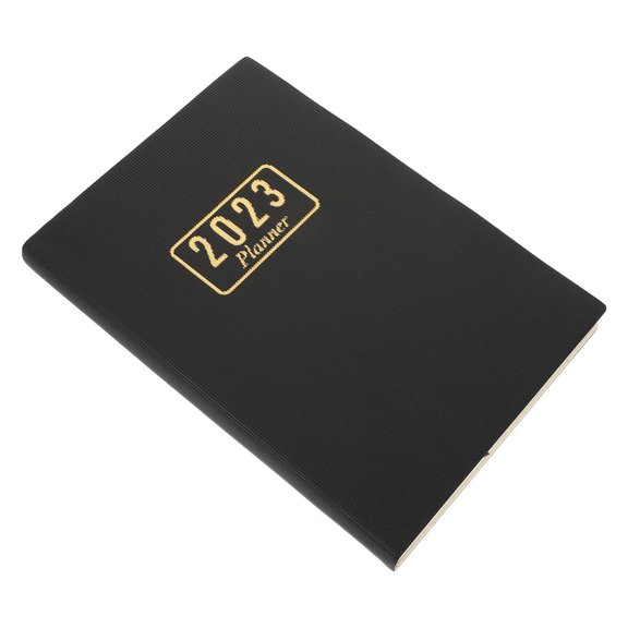 HOOWIFFY Household Planner Book Black with Thick Paper for Pen Pencil Marker Daily Writing