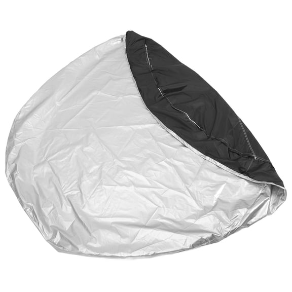 HOOWIFFY Plated Silver Portable Pool Cover Protective Cap for Inflatable Garden Pools