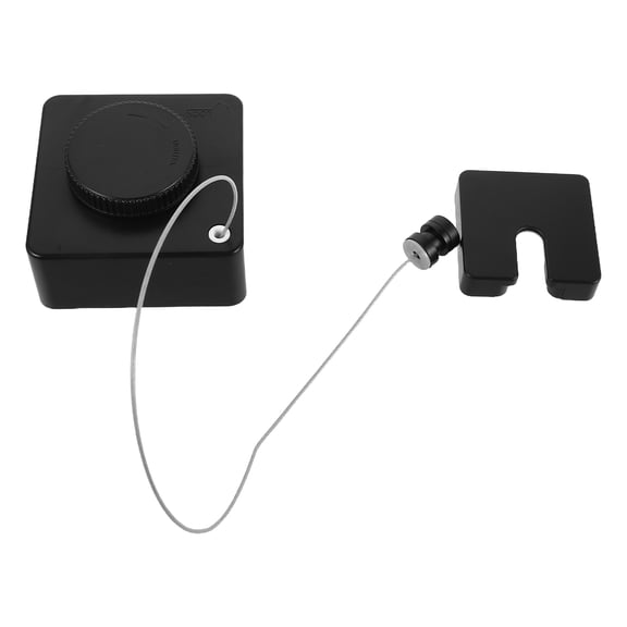 HOOWIFFY Invisible Retractable Clothes Drying Line Black Steel Wire Easy Installation for Home