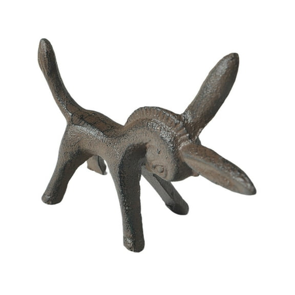 HOOWIFFY donkey outdoor decor Dark Brown 1Set