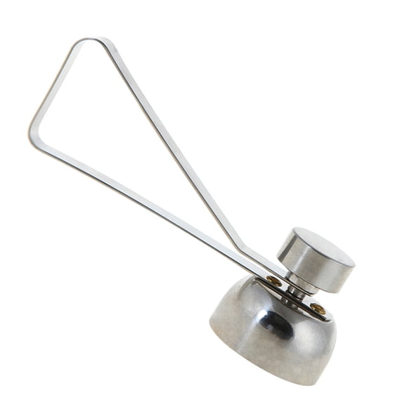 HOOWIFFY Stainless Steel Cracker Tool, 304 Plated Kitchen Gadget for Easy Eggshell Removal