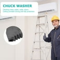 Point Ladder Rubber Protector HOOWIFFY Ladder Pole Stabilizer Rubber Clamp for Ladder and Column ...