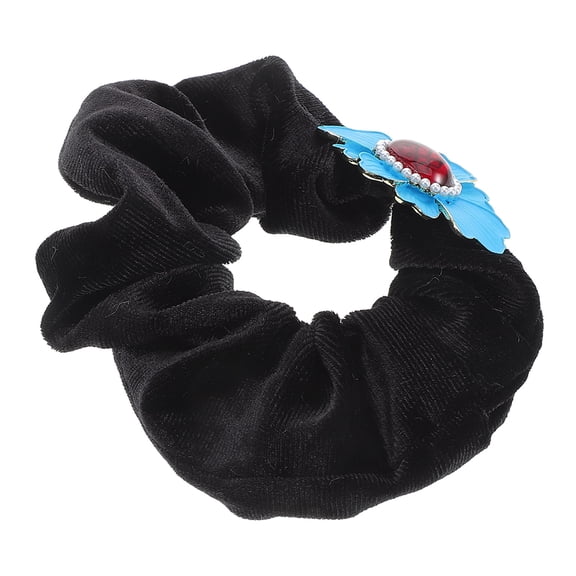HOOWIFFY Durable Multi Velvet Hair Scrunchies - Versatile for Daily and Party Wear
