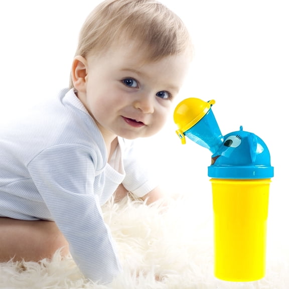 HOOWIFFY Portable Boys Car Potty Urinal Travel Friendly , Easy to Use and Clean, 1 Piece