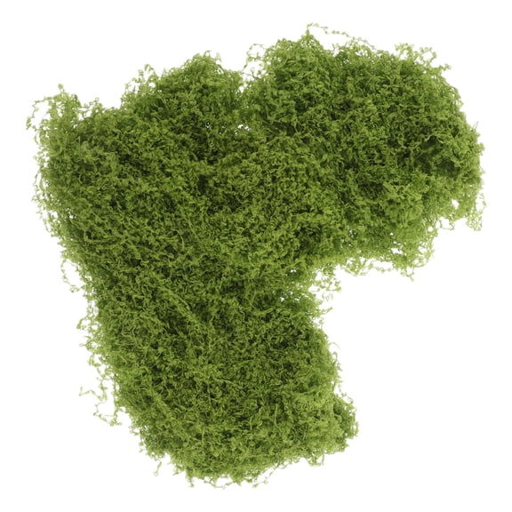 HOOWIFFY Light Green Artificial Moss Lawn for Potted Plants Indoor and Fairy Garden