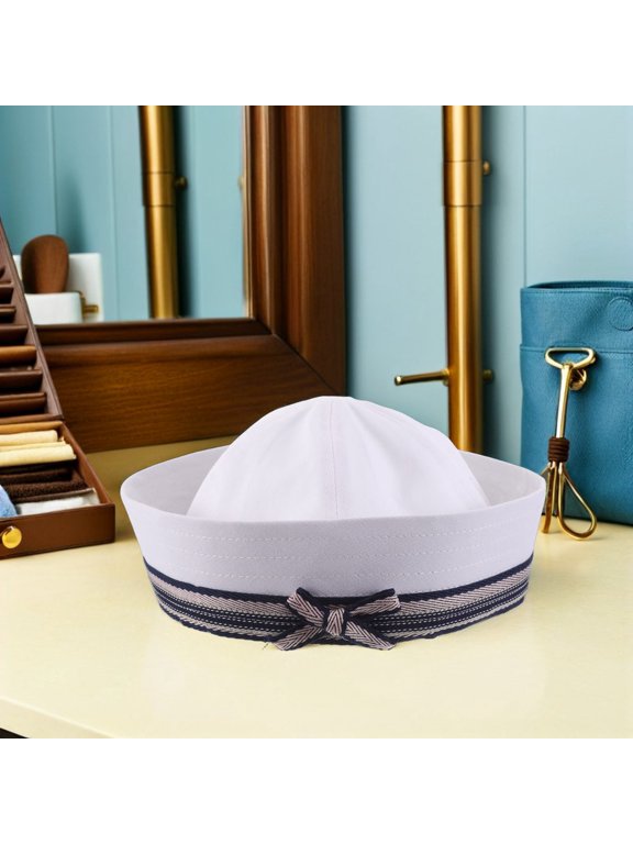 Mariners Hat Multi Lightweight Nautical Style Cosplay Accessory