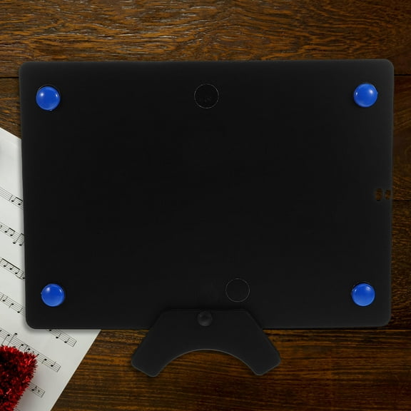 HOOWIFFY Versatile Trumpet and Saxophone Stand, Compact Black Holder for Musical Instruments Accessories