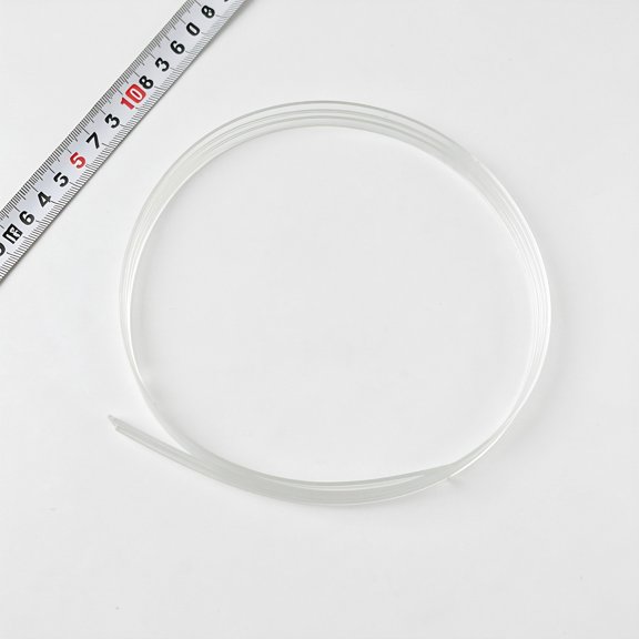 HOOWIFFY Low Profile Clear Acrylic Hinges for Transparent Panels Aquarium Lid and Cabinet Use