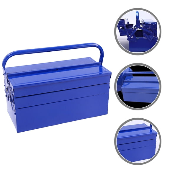 HOOWIFFY Tool Chest with Multi-Layer Storage Organizer for Home and Garage Use