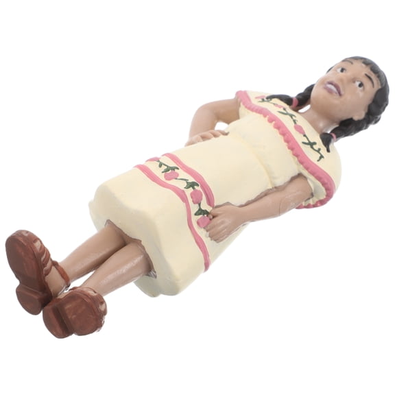 HOOWIFFY PVC Multi-Ethnic People Figures for Decoration, High Realism, Unique Design Collectible Figurines