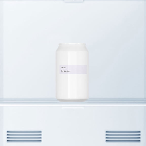HOOWIFFY Multi Function White Food Labels for Storage and Date Marking Easy to Use