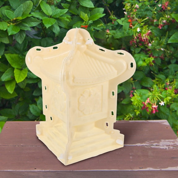HOOWIFFY Plastic Stone Mold with Elegant Roman Design for Home Decor, Craft Projects, and Stone Casting