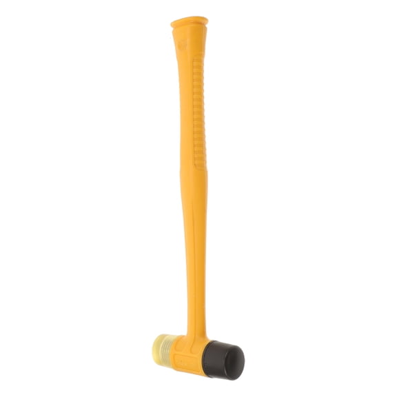 HOOWIFFY Multi Purpose Installation Hammer with Round Head Plastic Mallet for Home