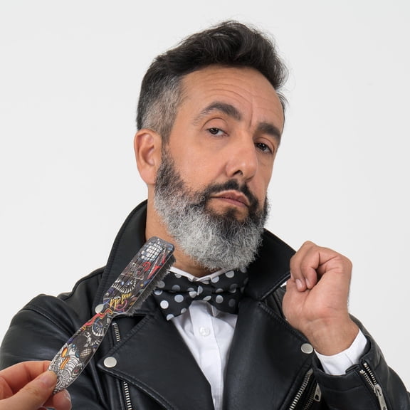 HOOWIFFY Hair Tools Hard Wave Brush for Shaving and Beard Grooming in Shops