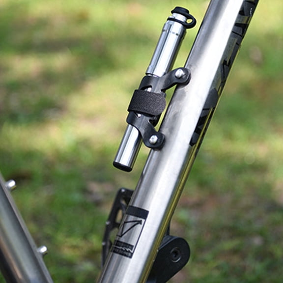 HOOWIFFY Portable Hand Air Pump for Bikes, Aluminum Alloy with Universal Nozzle, Compact and Lightweight Design