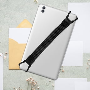 HOOWIFFY Tablet Strap Holder with Protective Back Cover for Hands-Free Use and Secure Grip