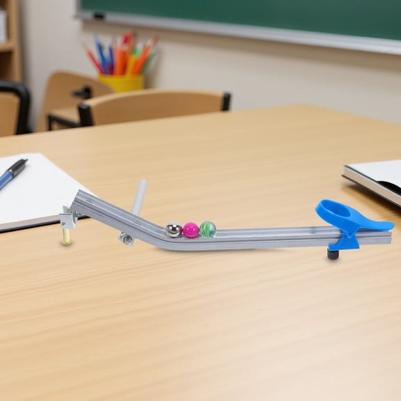 HOOWIFFY Physics Instrument Pendulum Balls Desktop Science Gadget for Collision Motion Experiment