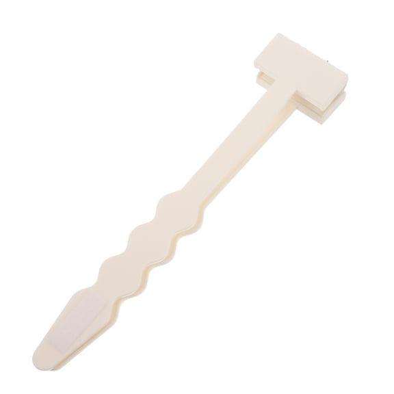 HOOWIFFY Plastic Balloon Popping Hammer Tool for Events with Comfortable Hand Grip in Beige