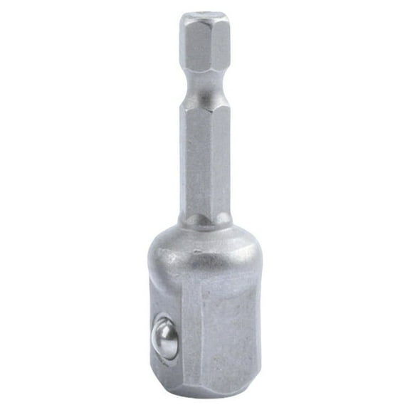 HOOWIFFY Plated Silver Steel Socket Adapter for Installing with Ball Detent Design for Fast Connection