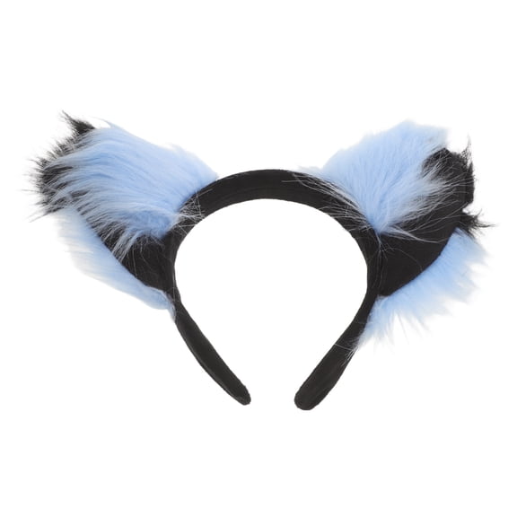 HOOWIFFY Plush Fox Ears Headband for Costume Accessories and Party Wear