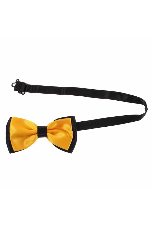 Adjustable Pre-Tied Polyester Bow Tie for Men, Stylish Multi-Color Formal and Casual Accessory