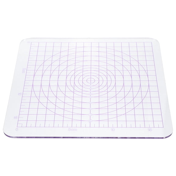 HOOWIFFY Smooth Surface Clay Pressing Board Acrylic Sheet for DIY Pottery and Modeling