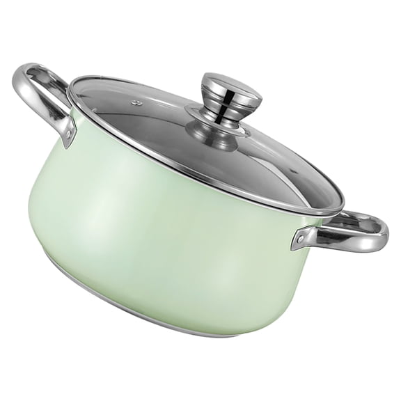 HOOWIFFY Pot for Soup Stainless Steel Cook Pot for Home 1Pack