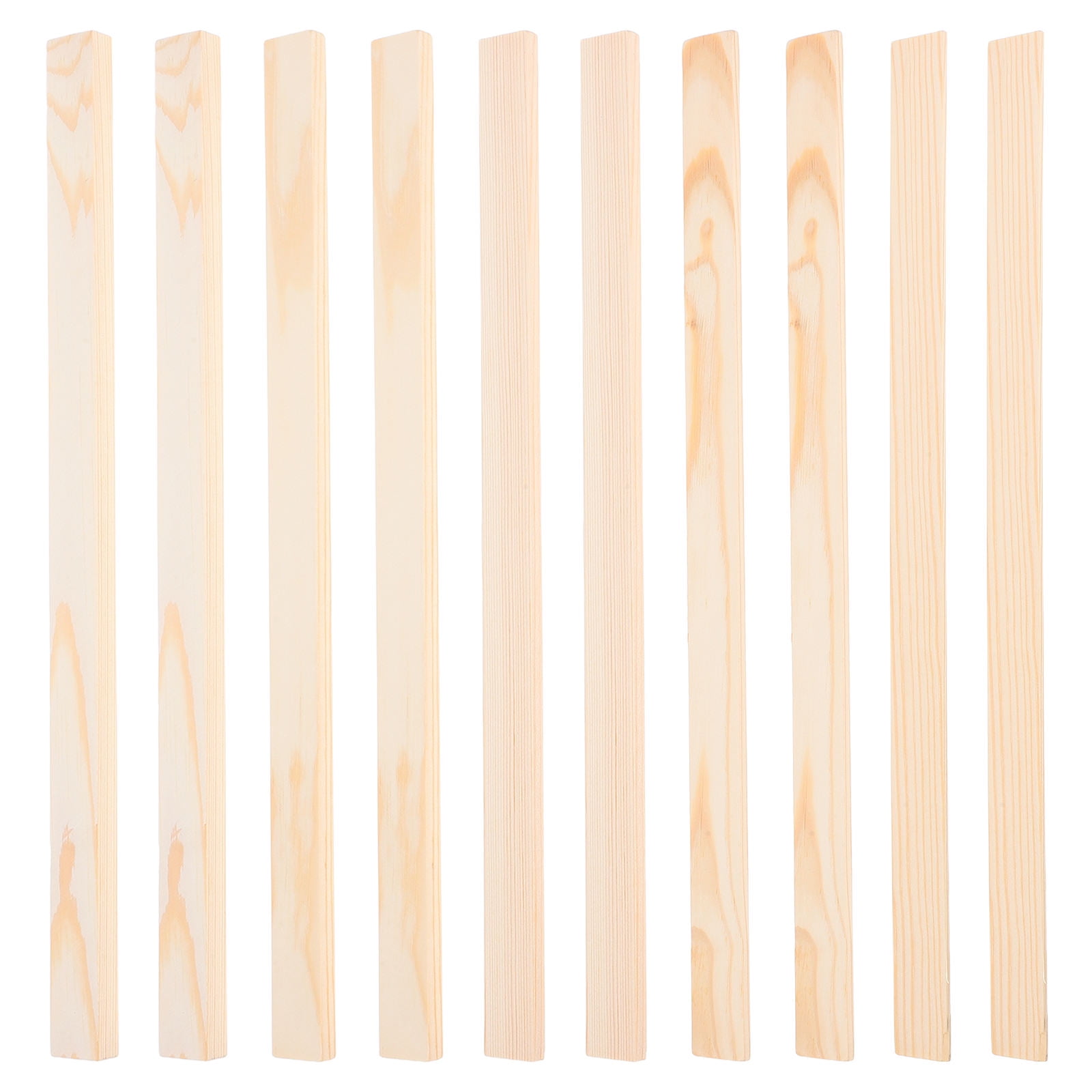 HOOWIFFY 10-Piece Wooden Clay Sculpting Tools Set with Pottery Rolling Pin and Guides for Ceramic Artists & Craft Hobbyists