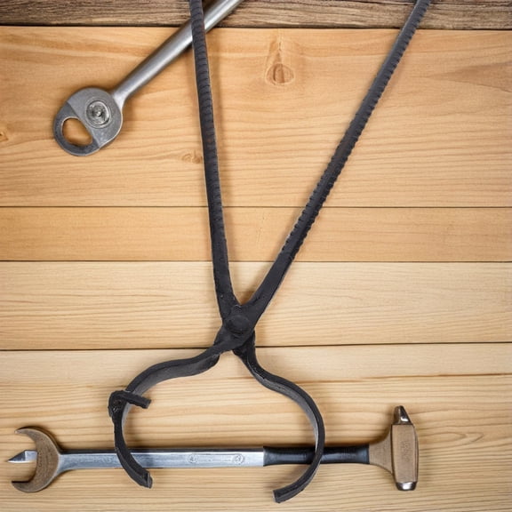 HOOWIFFY Jewelry Casting Tool: Black Carbon Steel 1Set For Silver Smelting