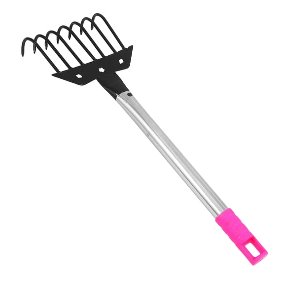 HOOWIFFY Garden Rake Multi-Color Versatile Tool for Home Use Efficient Soil Loosening