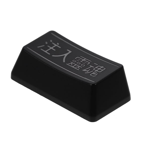 HOOWIFFY Replacement Key Caps for Mechanical Keyboard Black Matte Original Height Computer Keyboard Accessory