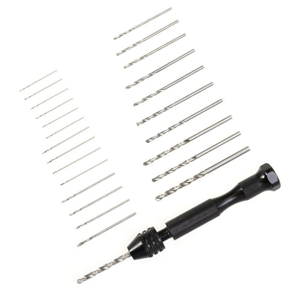 HOOWIFFY Rotary Tool Accessory Kit Alloy for Resin Crafting 25-Piece Set