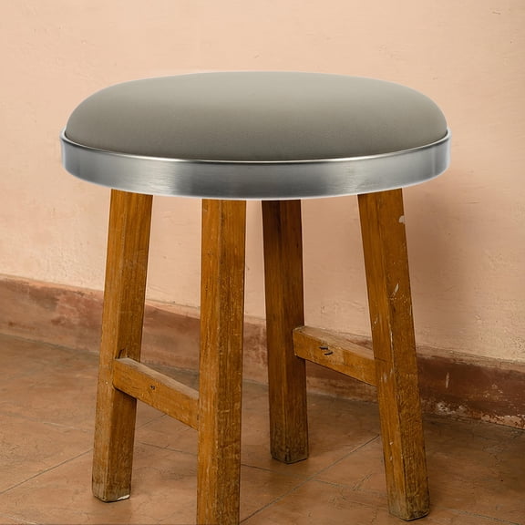 HOOWIFFY Padded Stool Cushion Stool Seat Cushion Steel 1 Piece