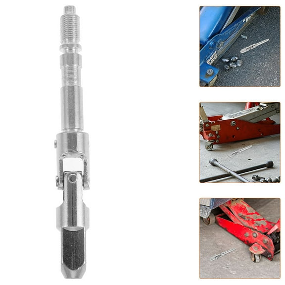 HOOWIFFY Scissor Jacks with Stainless Steel Trailer Jack Electric Drill Adapter for Automotive Maintenance Tools 1Pcs