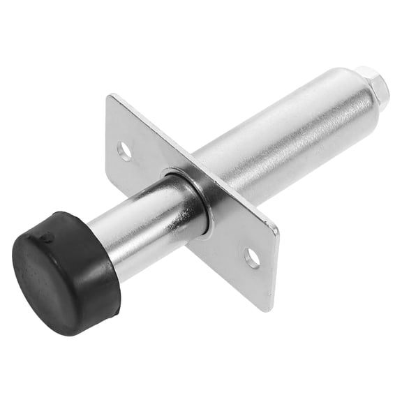 HOOWIFFY Shaved Door Handle Door Popper Silver Alloy Material for Car Accessory 1Set