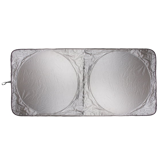 HOOWIFFY car reflective sun shade Car Sunshade Silver Sun Blocking Road Trips 1Set