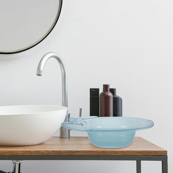 HOOWIFFY Sky-Blue PP Sitz Bath Basin for Comfortable Postoperative Use