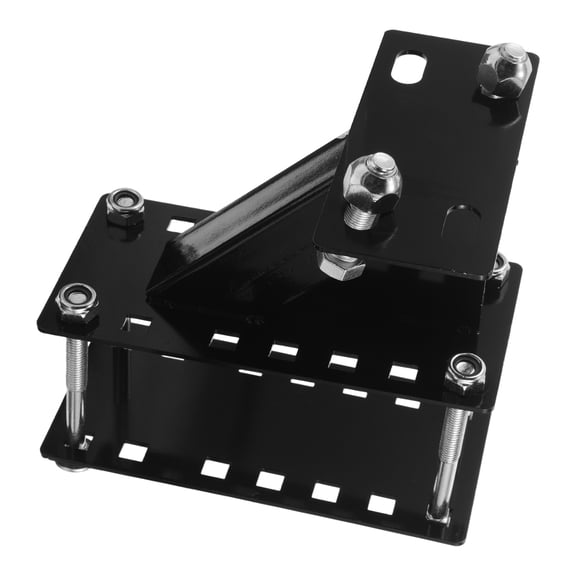 HOOWIFFY Heavy Duty Steel Spare Tire Carrier Bracket for Utility Trailer Mount, Secure and Trailer Storage Solution
