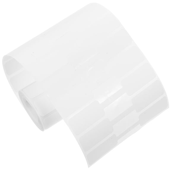 HOOWIFFY White Adhesive Jewelry Labels for Bracelets and Ornament Identification