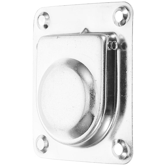 HOOWIFFY Stainless Steel Recessed Handle Flush Lift For Live Bait Tanks Silver 1Pcs